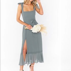 Show Me Your MuMu Claire Midi Dress